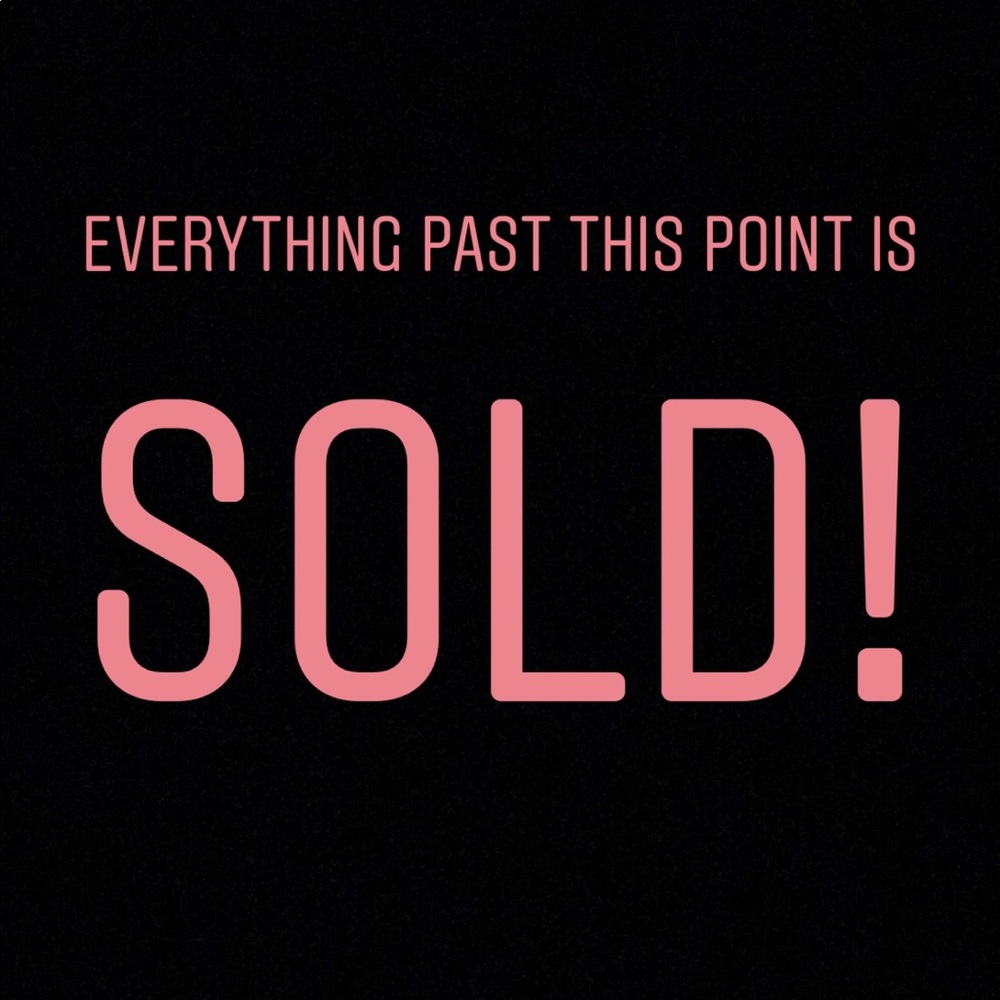Below is SOLD!